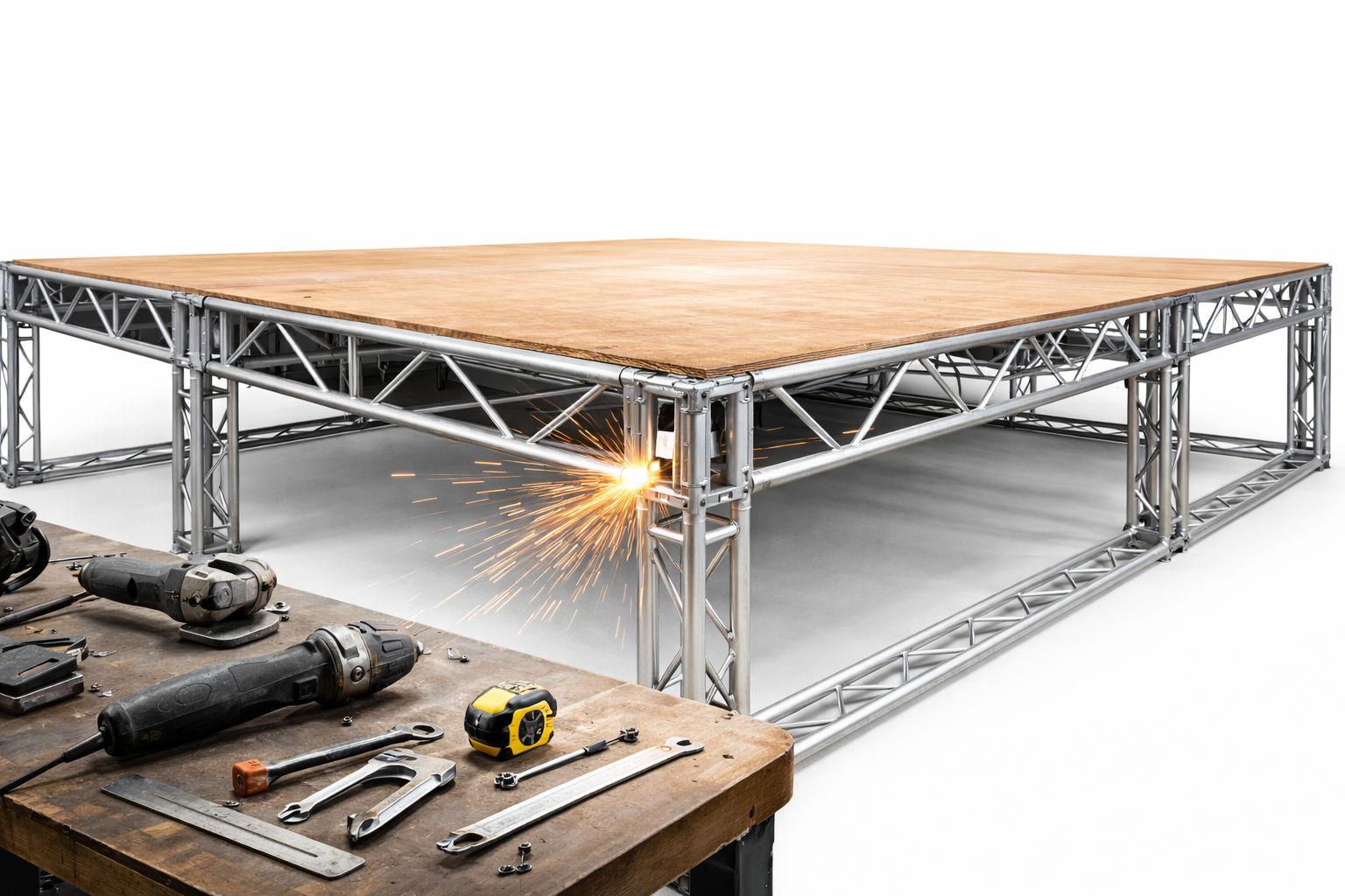 Event stage fabrication