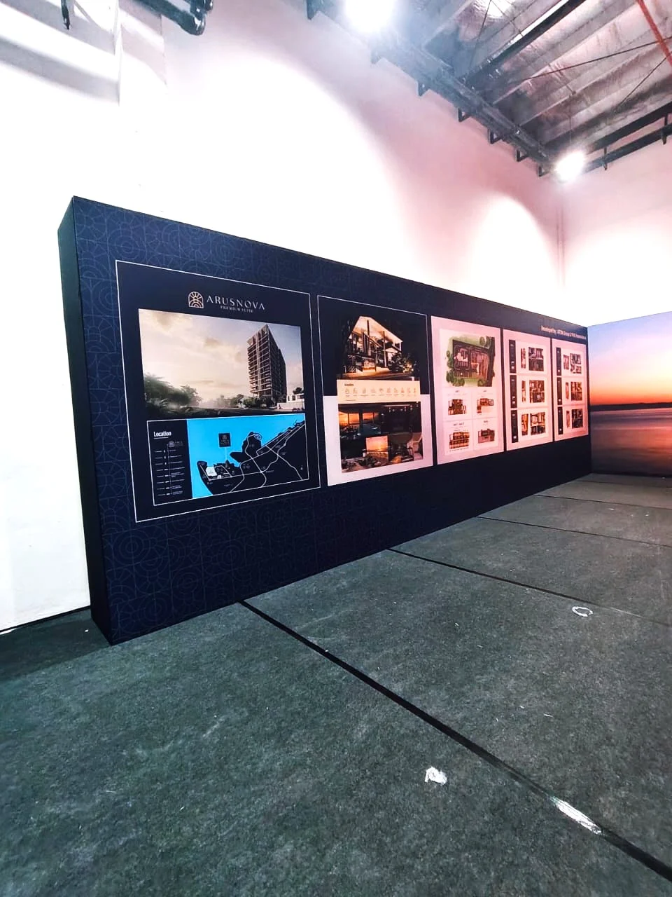 Branded Booth Walls & Partitions